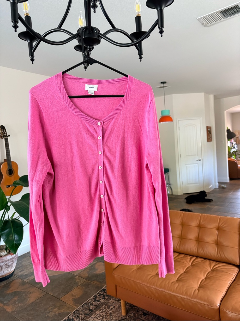 Old Navy Classic Crew-Neck Button-Front Cardigan